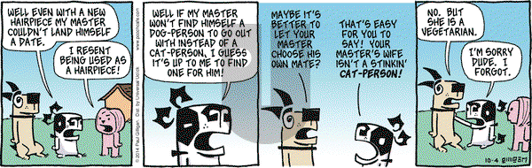 Pooch Cafe on Saturday October 4, 2014 Comic Strip