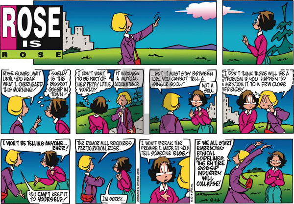 Rose is Rose on Sunday September 14, 2014 Comic Strip