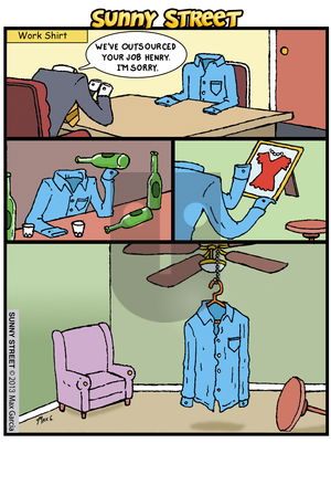 Sunny Street on Thursday November 19, 2015 Comic Strip