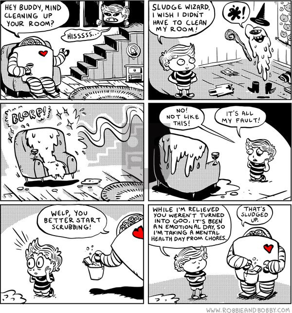 Robbie and Bobby - Sunday April 2, 2023 Comic Strip