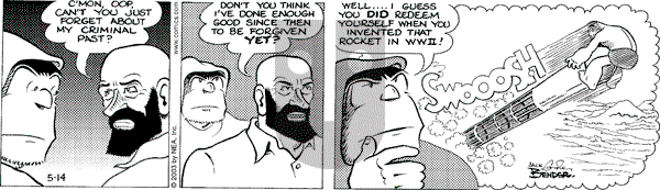 Alley Oop on Wednesday May 14, 2003 Comic Strip