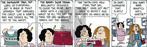 Cathy Classics on Monday June 5, 2000 Comic Strip