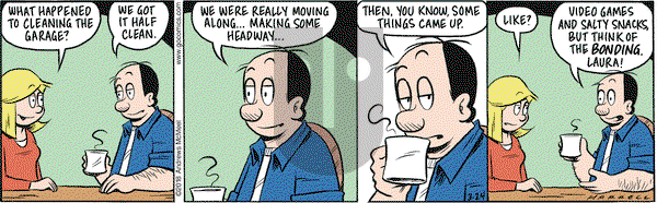 Adam@Home on Saturday March 24, 2018 Comic Strip