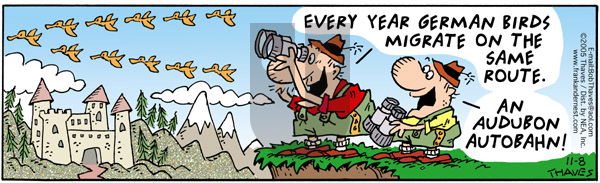 Frank and Ernest - Tuesday November 8, 2005 Comic Strip
