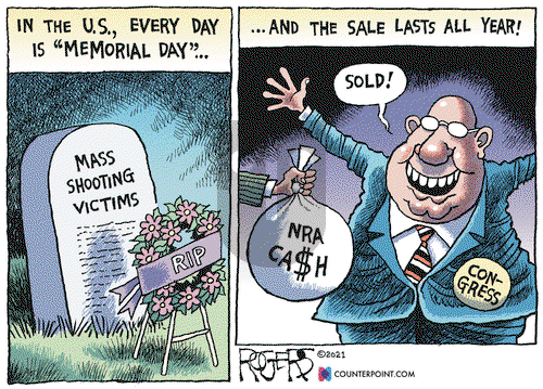 Rob Rogers on Tuesday June 1, 2021 Comic Strip