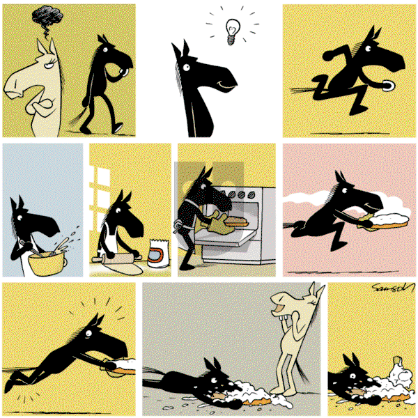 Dark Side of the Horse on Sunday August 9, 2015 Comic Strip