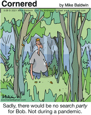 Cornered on Saturday May 29, 2021 Comic Strip