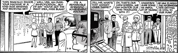 Alley Oop on Thursday March 19, 1970 Comic Strip