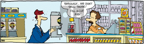 The Buckets on Monday October 29, 2012 Comic Strip