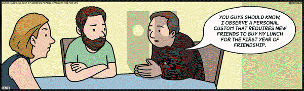 F Minus on Tuesday October 10, 2017 Comic Strip