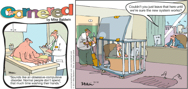 Cornered - Sunday October 16, 2011 Comic Strip