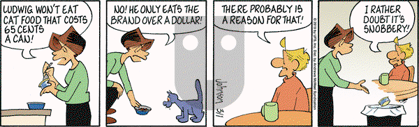 Arlo and Janis on Friday March 1, 2019 Comic Strip