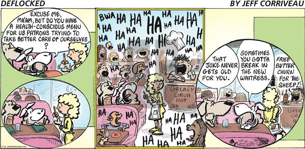 DeFlocked on Sunday July 14, 2019 Comic Strip