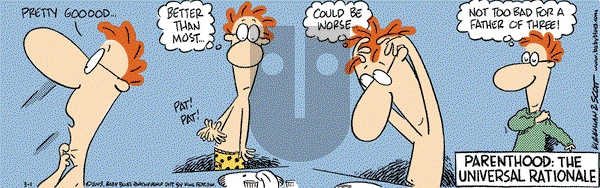 Baby Blues on Saturday March 1, 2003 Comic Strip