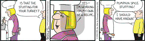 The Born Loser on Thursday November 24, 2016 Comic Strip