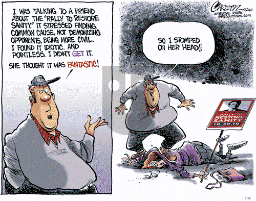Stuart Carlson on Tuesday November 2, 2010 Comic Strip