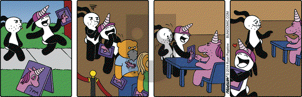 Buni on Monday August 18, 2014 Comic Strip
