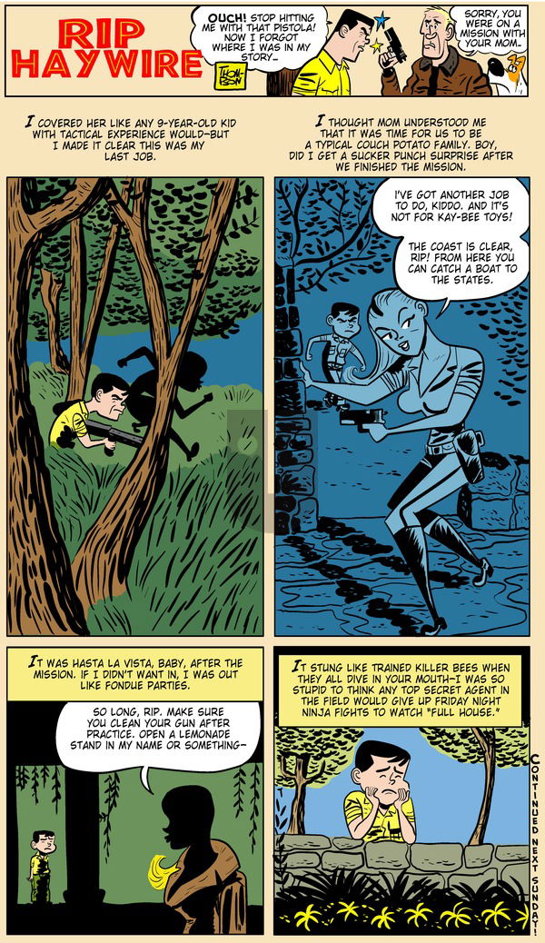 Rip Haywire on Sunday May 5, 2013 Comic Strip