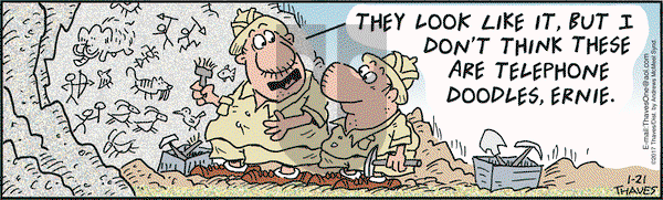 Frank and Ernest on Saturday January 21, 2017 Comic Strip