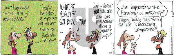 The Knight Life on Thursday February 14, 2013 Comic Strip