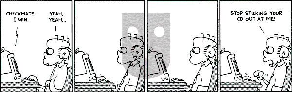 FoxTrot on Thursday December 7, 2000 Comic Strip
