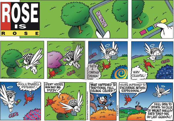 Rose is Rose on Sunday October 7, 2018 Comic Strip
