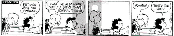 Peanuts on Thursday April 20, 1972 Comic Strip