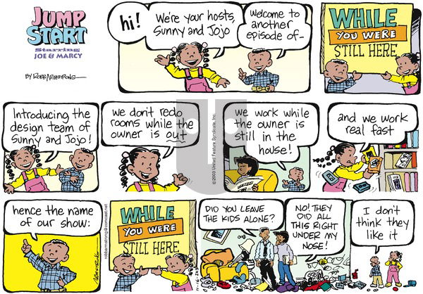 JumpStart on Sunday November 16, 2003 Comic Strip