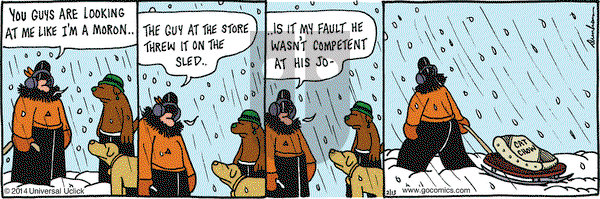 Overboard on Thursday February 13, 2014 Comic Strip