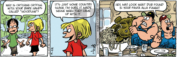 Cleats - Tuesday July 22, 2008 Comic Strip