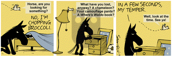 Dark Side of the Horse on Thursday July 1, 2010 Comic Strip