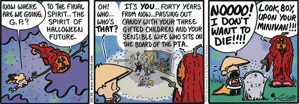 DeFlocked on Thursday October 30, 2014 Comic Strip