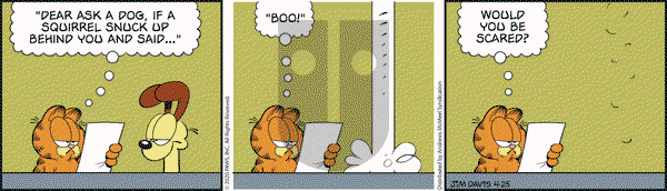 Garfield on Saturday April 25, 2020 Comic Strip