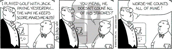 The Born Loser on Friday April 12, 2002 Comic Strip