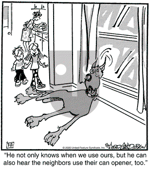 Marmaduke on Monday March 21, 2005 Comic Strip