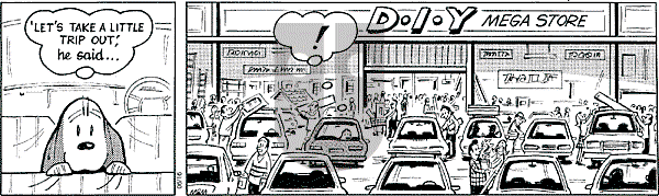 Fred Basset on Monday June 16, 2003 Comic Strip