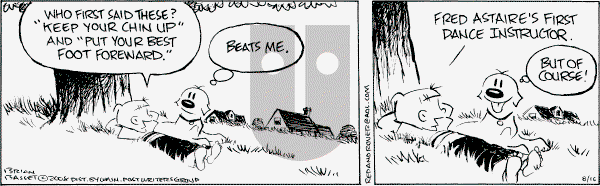 Red and Rover on Saturday August 16, 2008 Comic Strip