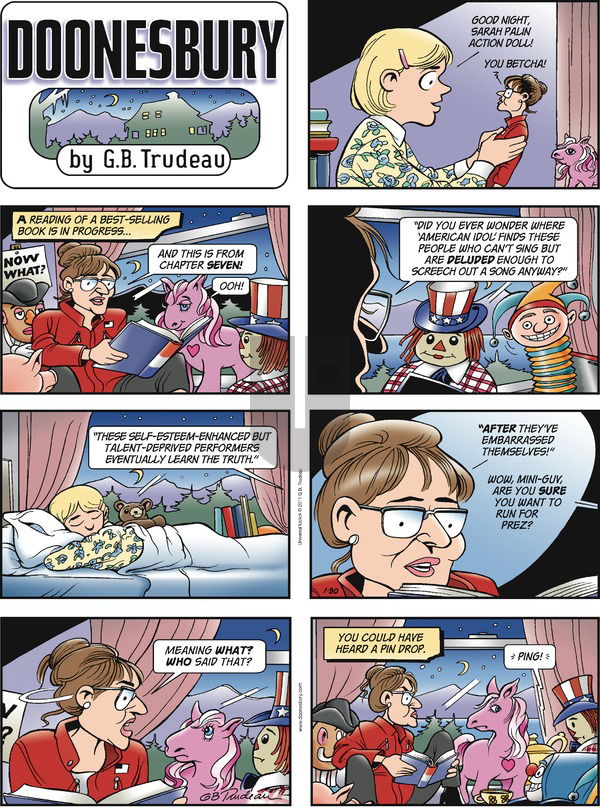 Doonesbury on Sunday January 30, 2011 Comic Strip
