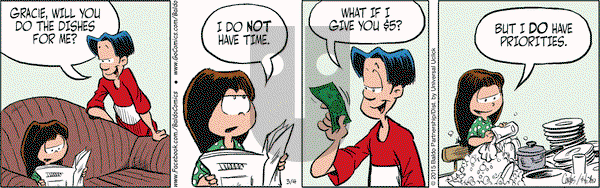 Baldo on Wednesday March 4, 2015 Comic Strip