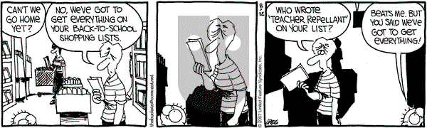 The Buckets on Wednesday August 22, 2007 Comic Strip
