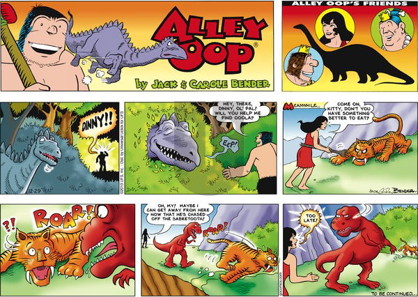Alley Oop on Sunday December 29, 2013 Comic Strip