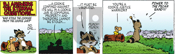 Over the Hedge on Friday August 24, 2018 Comic Strip
