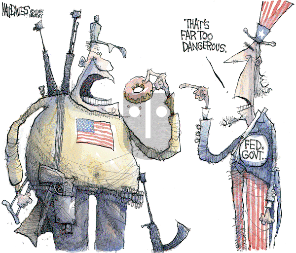 Matt Davies on Thursday June 18, 2015 Comic Strip