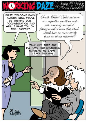 Working Daze on Friday September 26, 2025 Comic Strip