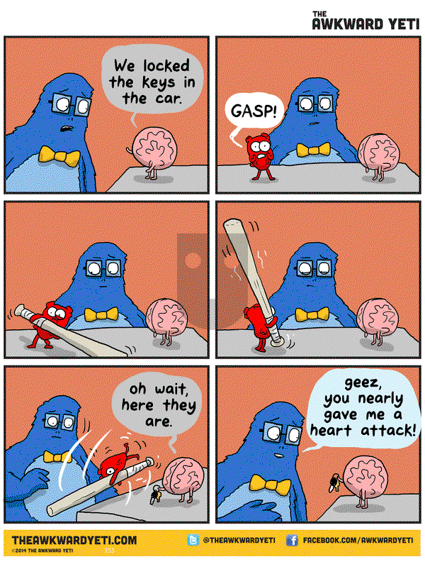 The Awkward Yeti on Monday June 22, 2015 Comic Strip