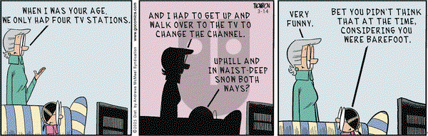 Grand Avenue on Friday March 14, 2025 Comic Strip