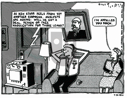 Ted Rall on Wednesday September 9, 1998 Comic Strip