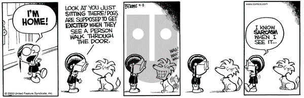 Grand Avenue on Saturday April 8, 2000 Comic Strip