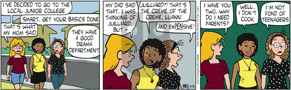 Luann - Saturday June 16, 2012 Comic Strip