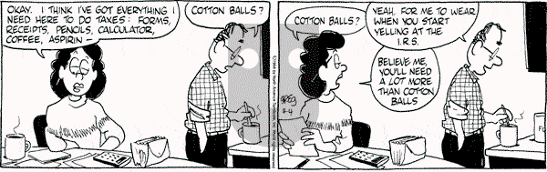 Luann on Monday April 4, 1994 Comic Strip